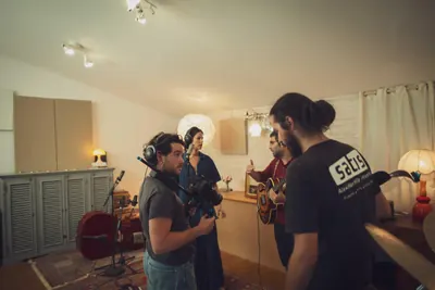Session at Studio Eole