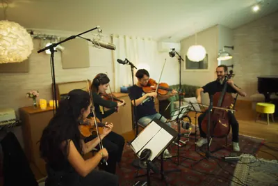 Session at Studio Eole