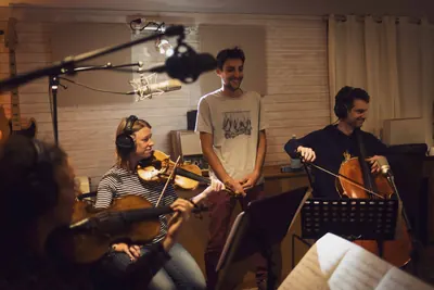 Session at Studio Eole