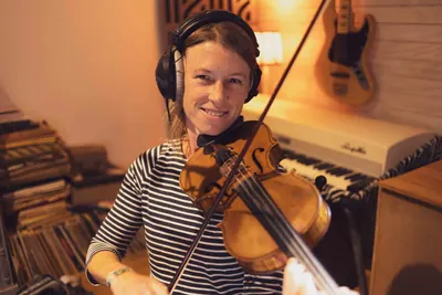 Session at Studio Eole