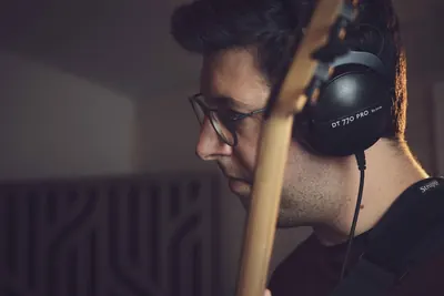 Session at Studio Eole