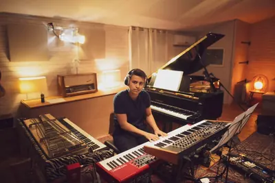 Session at Studio Eole
