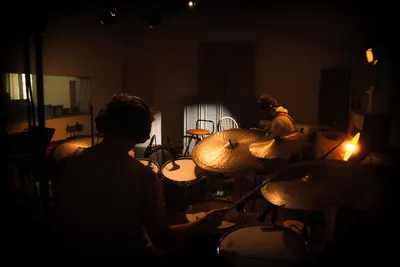 Session at Studio Eole