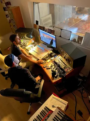 Session at Studio Eole