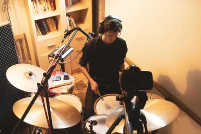 Session at Studio Eole