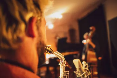 Session at Studio Eole
