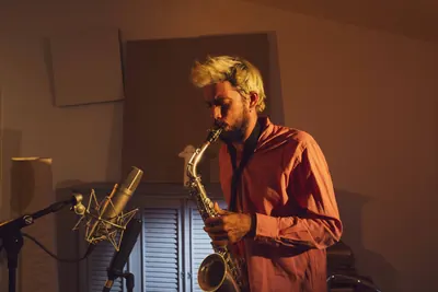 Session at Studio Eole