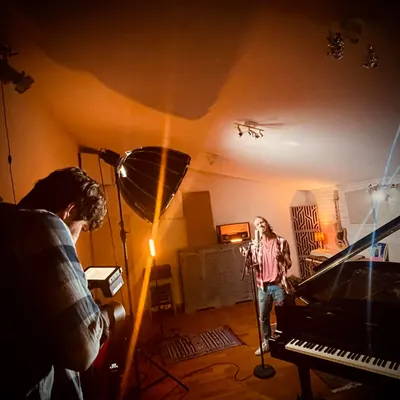 Session at Studio Eole